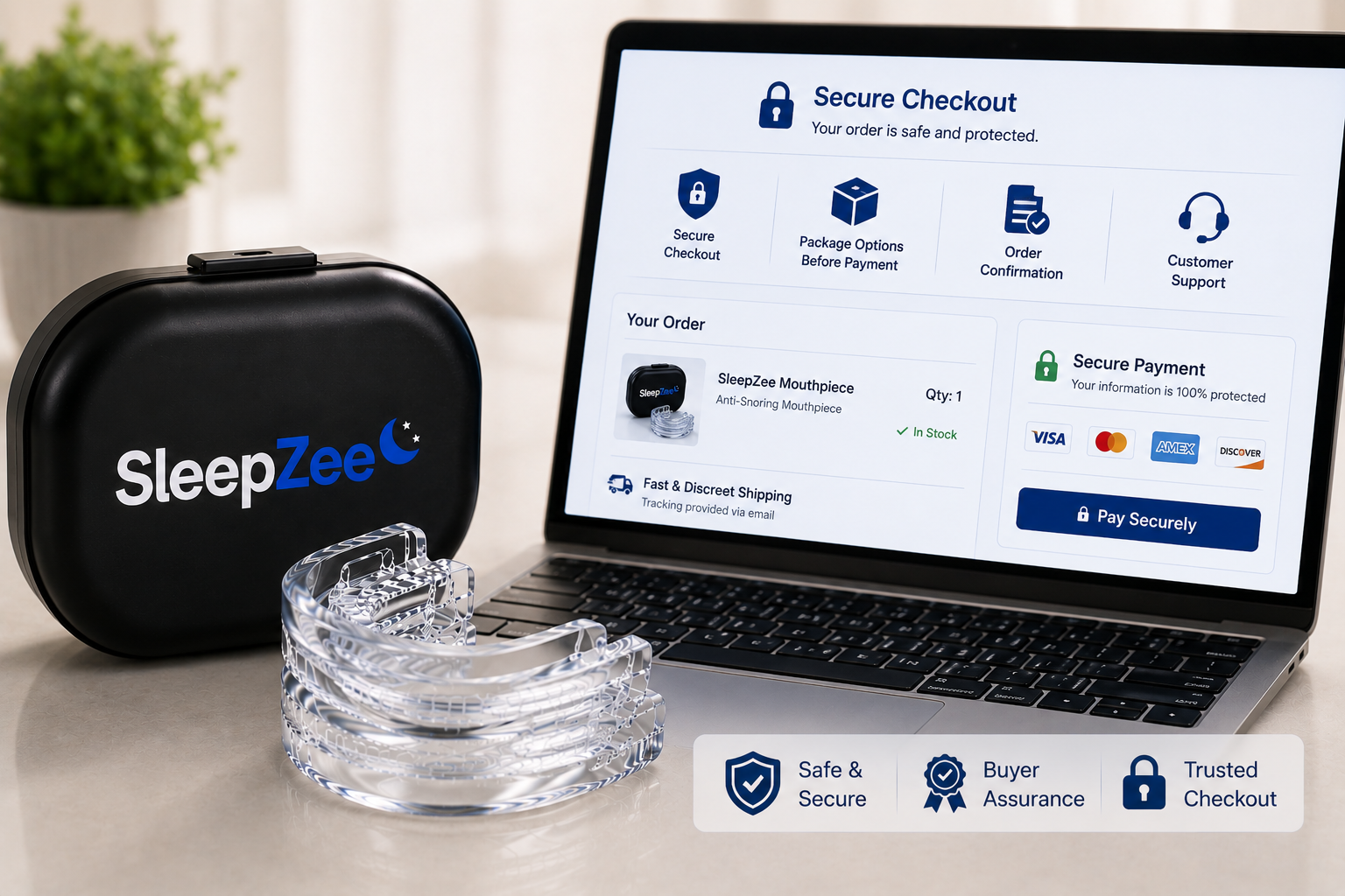 SleepZee Secure Checkout